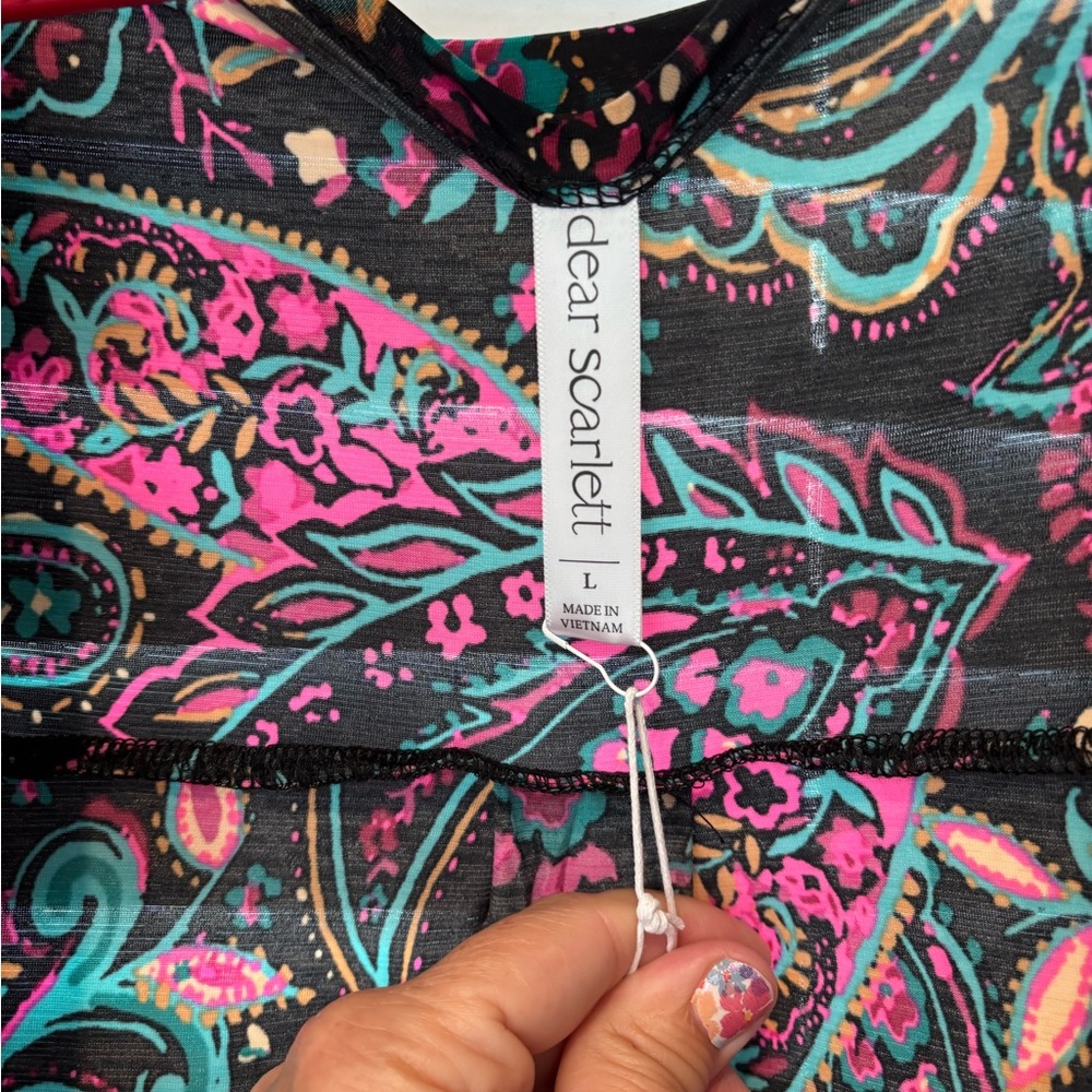 Scarlett Vibrant Paisley Jacket - Picture 2 of 2